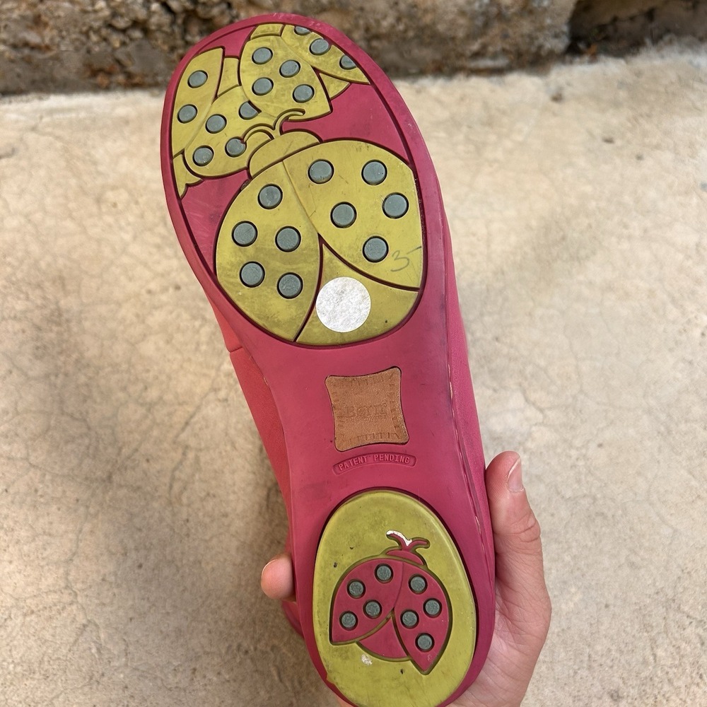 BORN (BØRN) Pink Leather Slip-On Loafers/Moccasins - Size 8.5 40 - Picture 13 of 13